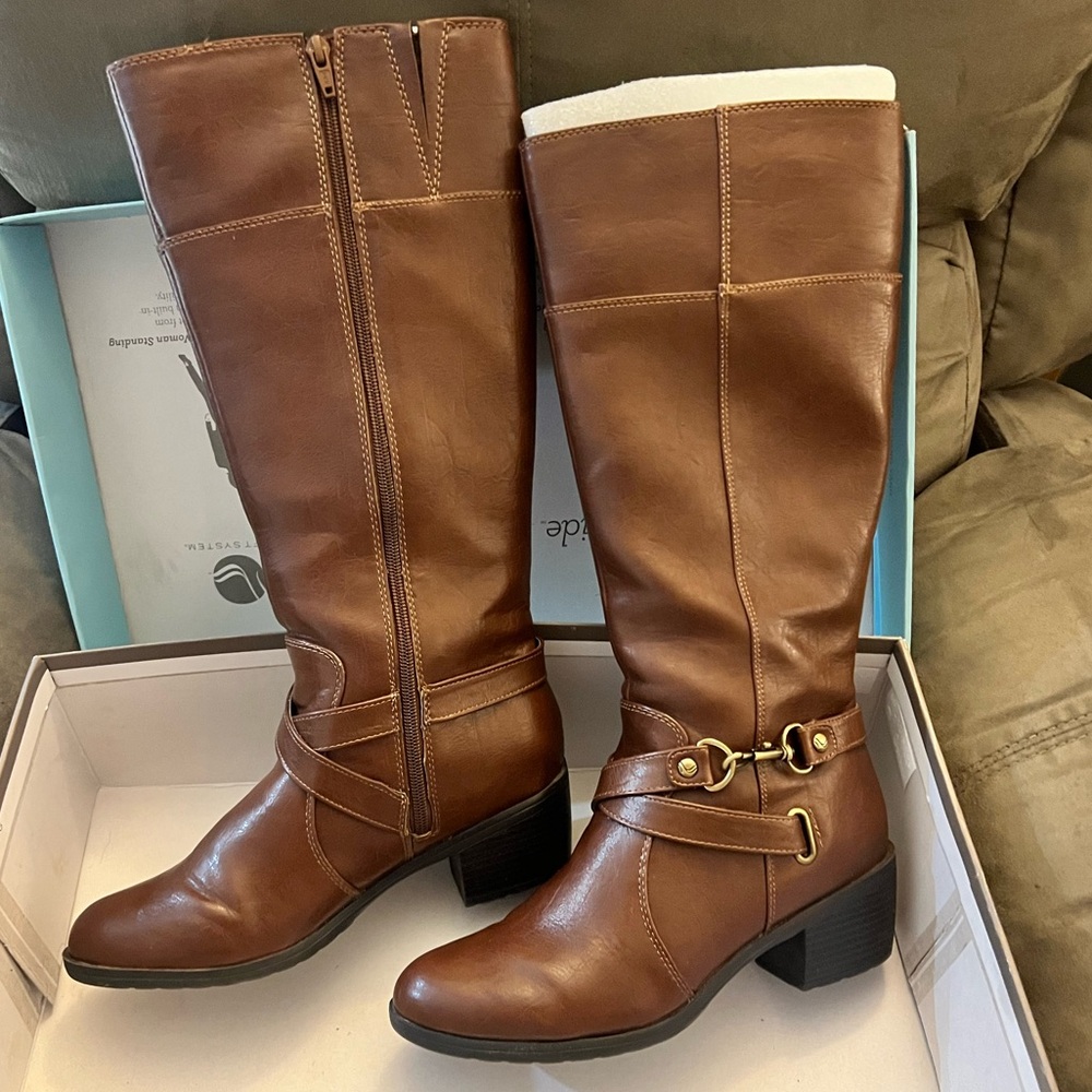 Women’s Riding Boots - Brown Life Stride